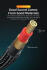 Essager 90° 3.5mm Jack Aux Kabel HiFi Audio met Haakse Hoek 1.5M Rood afbeelding 8