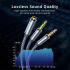 Essager 3.5mm Female naar Dual 3.5mm Male Jack Aux Kabel 25CM Grijs afbeelding 6
