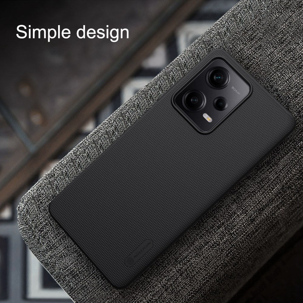Nillkin Shield Xiaomi Redmi Note 12 Pro / Poco X5 Pro Hoesje Zwart afbeelding 4
