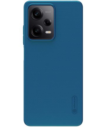 Nillkin Shield Xiaomi Redmi Note 12 Pro / Poco X5 Pro Hoesje Blauw Hoesjes