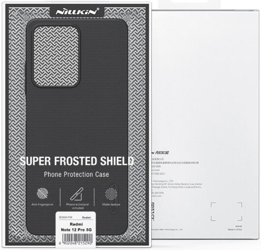 Nillkin Shield Xiaomi Redmi Note 12 Pro / Poco X5 Pro Hoesje Blauw afbeelding 12