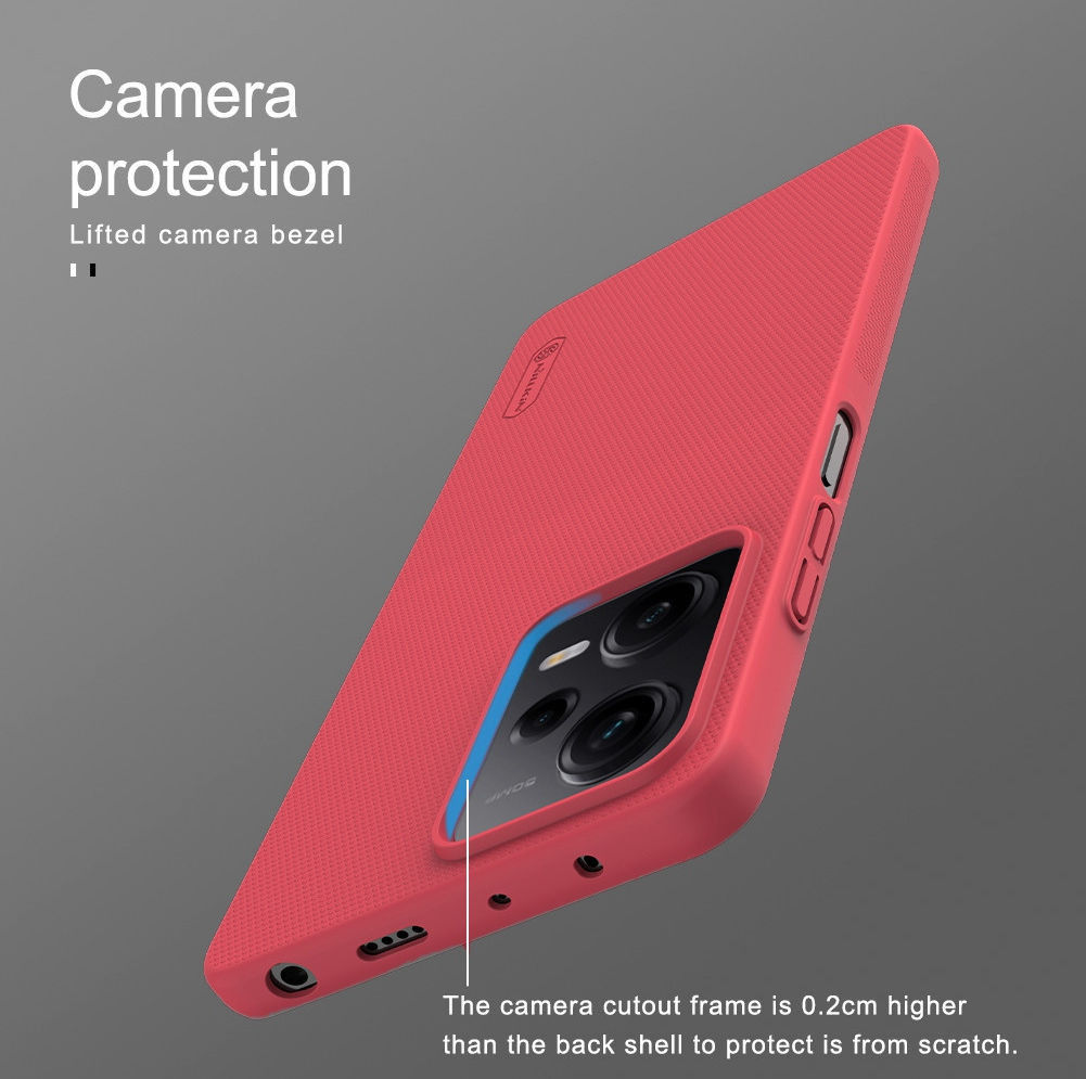 Nillkin Shield Xiaomi Redmi Note 12 Pro / Poco X5 Pro Hoesje Wit afbeelding 7