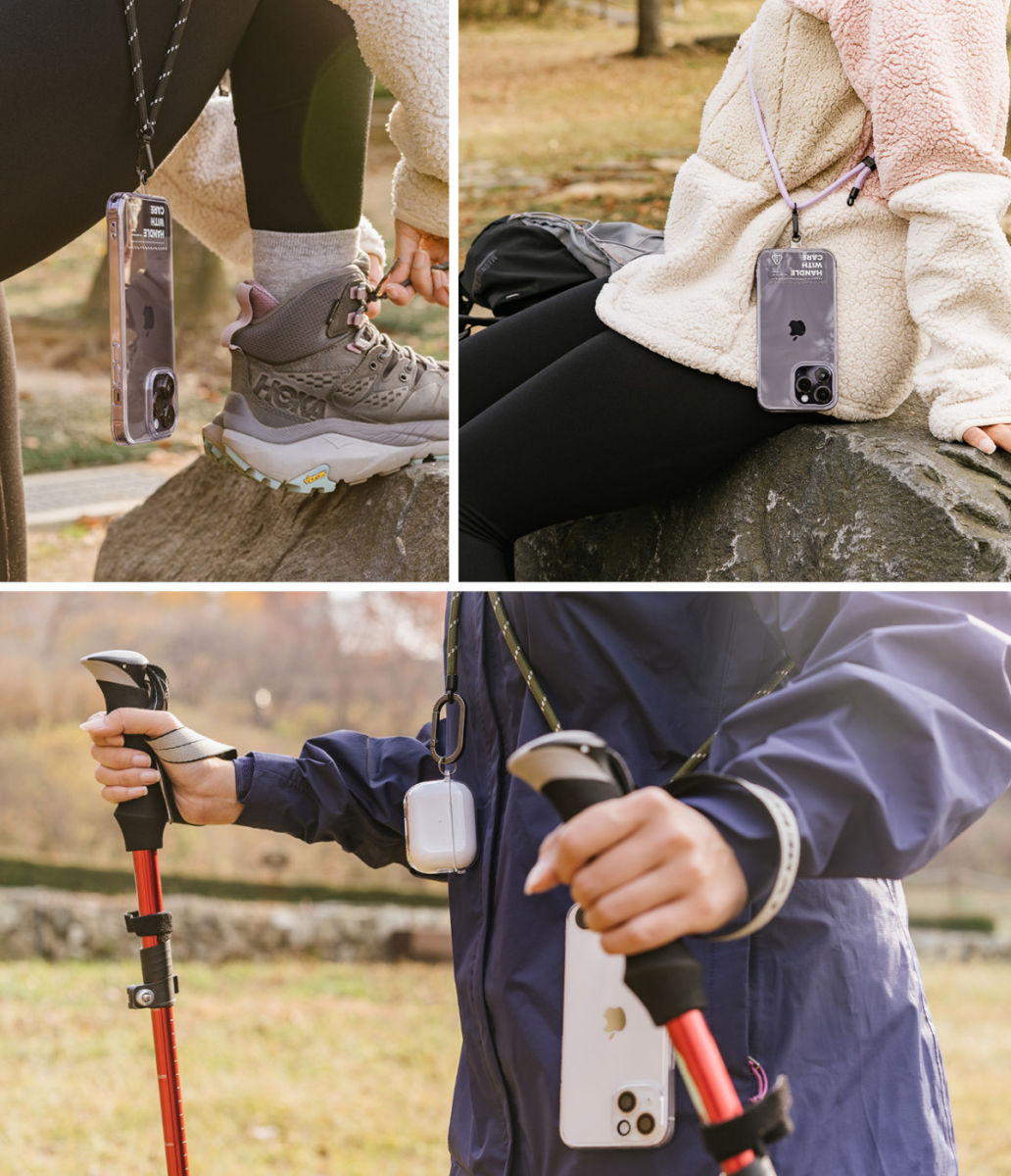 Ringke Holder Link Strap - Universeel Verstelbaar Telefoon Koord Paars afbeelding 9