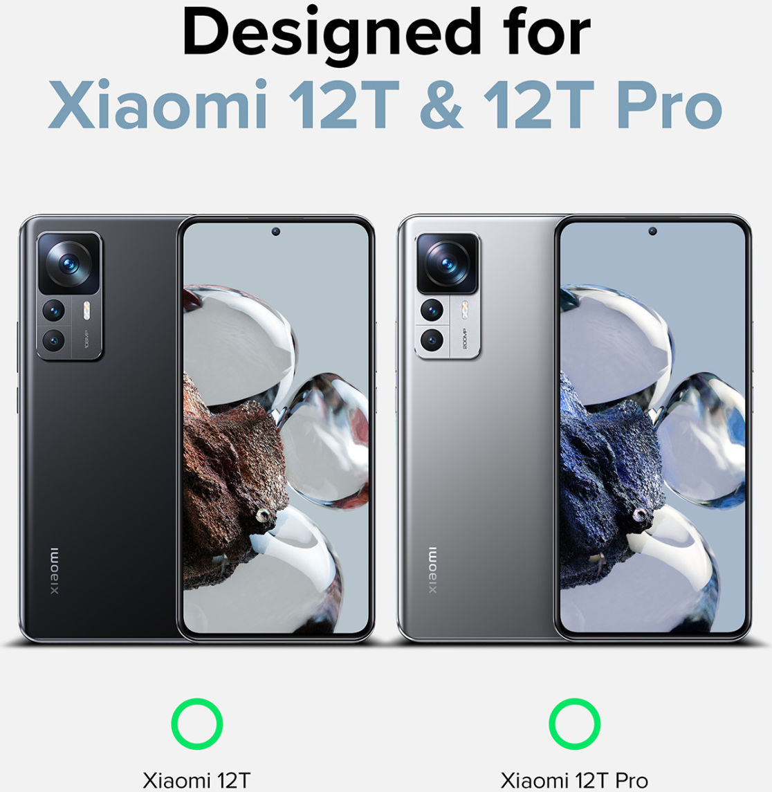 Ringke Fusion X Xiaomi 12T/12T Pro Hoesje Back Cover Transparant Zwart afbeelding 9
