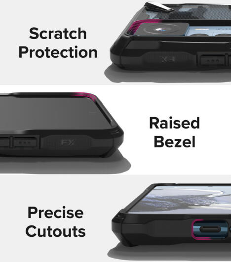 Ringke Fusion X Xiaomi 12T/12T Pro Hoesje Back Cover Transparant Zwart afbeelding 7