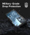 Ringke Fusion X Xiaomi 12T/12T Pro Hoesje Back Cover Transparant Zwart afbeelding 3