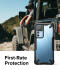 Ringke Fusion X Xiaomi 12T/12T Pro Hoesje Back Cover Transparant Zwart afbeelding 4