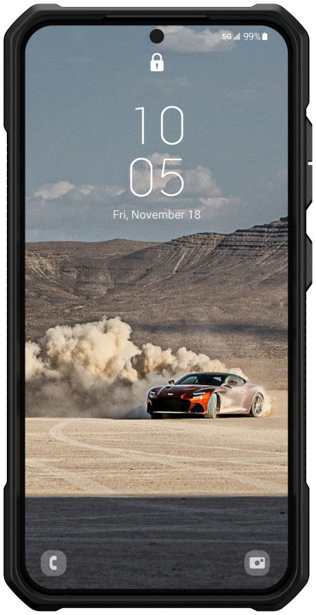 Urban Armor Gear Monarch Kevlar Samsung Galaxy S23 Hoesje Zwart afbeelding 14