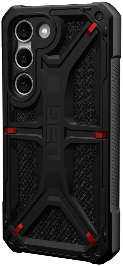 Urban Armor Gear Monarch Kevlar Samsung Galaxy S23 Hoesje Zwart afbeelding 2