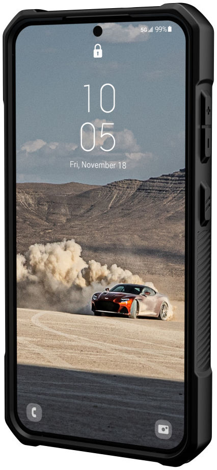 Urban Armor Gear Monarch Kevlar Samsung Galaxy S23 Hoesje Zwart afbeelding 5