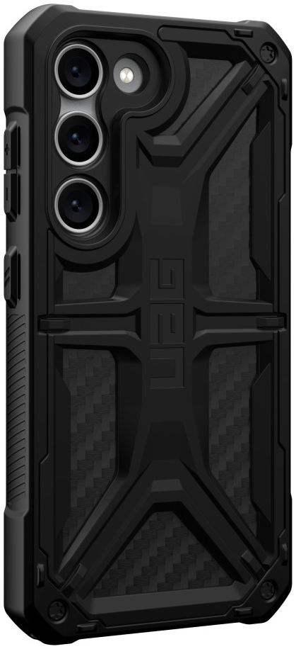Urban Armor Gear Monarch Samsung Galaxy S23 Hoesje Carbon afbeelding 4