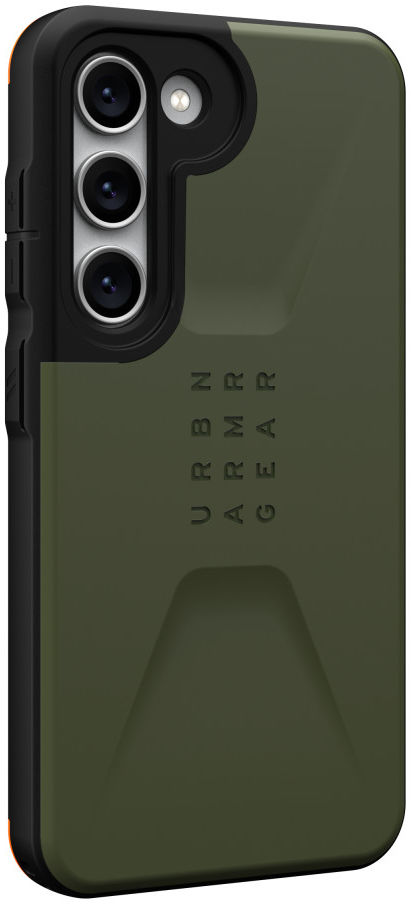 Urban Armor Gear Civilian Samsung Galaxy S23 Hoesje Back Cover Olive afbeelding 14