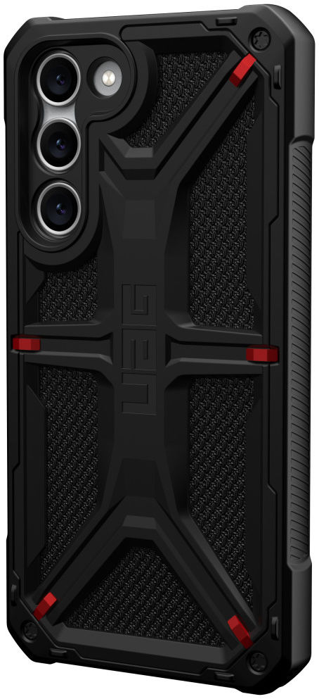 Urban Armor Gear Monarch Kevlar Samsung Galaxy S23 Plus Hoesje Zwart afbeelding 2