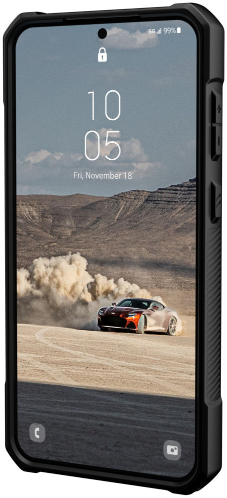 Urban Armor Gear Monarch Kevlar Samsung Galaxy S23 Plus Hoesje Zwart afbeelding 6