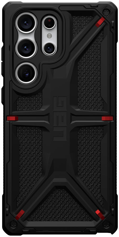 Urban Armor Gear Monarch Kevlar Samsung Galaxy S23 Ultra Hoesje Zwart afbeelding 3