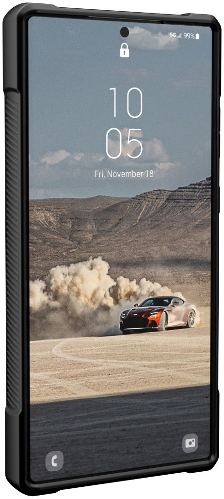 Urban Armor Gear Monarch Kevlar Samsung Galaxy S23 Ultra Hoesje Zwart afbeelding 6