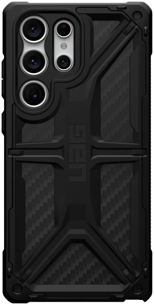 Urban Armor Gear Monarch Samsung Galaxy S23 Ultra Hoesje Carbon afbeelding 1