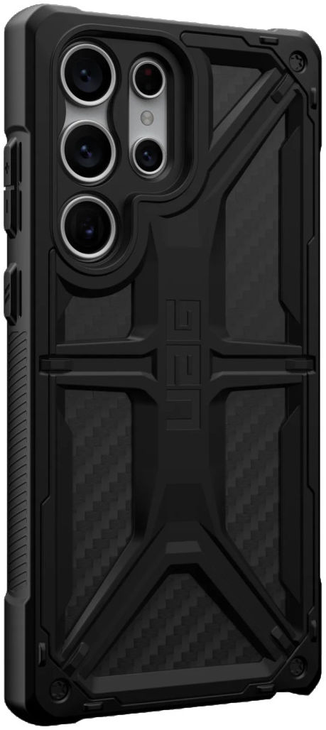 Urban Armor Gear Monarch Samsung Galaxy S23 Ultra Hoesje Carbon afbeelding 2