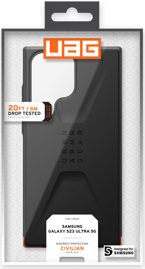 Urban Armor Gear Civilian Samsung Galaxy S23 Ultra Hoesje Zwart afbeelding 20