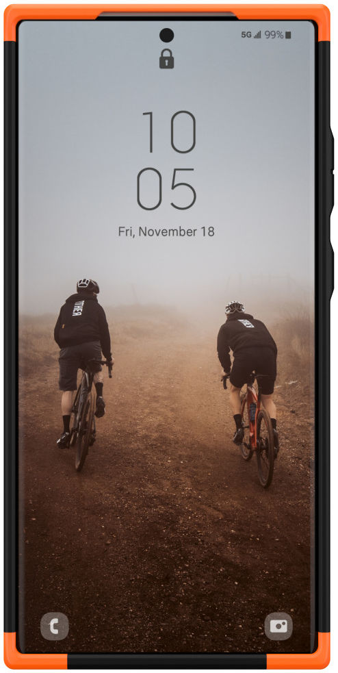 Urban Armor Gear Civilian Samsung Galaxy S23 Ultra Hoesje Zwart afbeelding 9