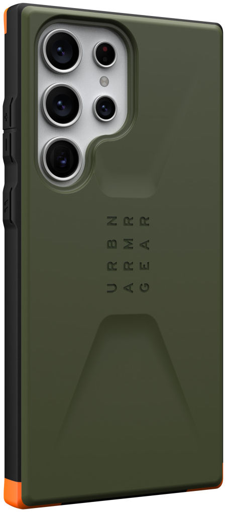 Urban Armor Gear Civilian Samsung Galaxy S23 Ultra Hoesje Olive afbeelding 10