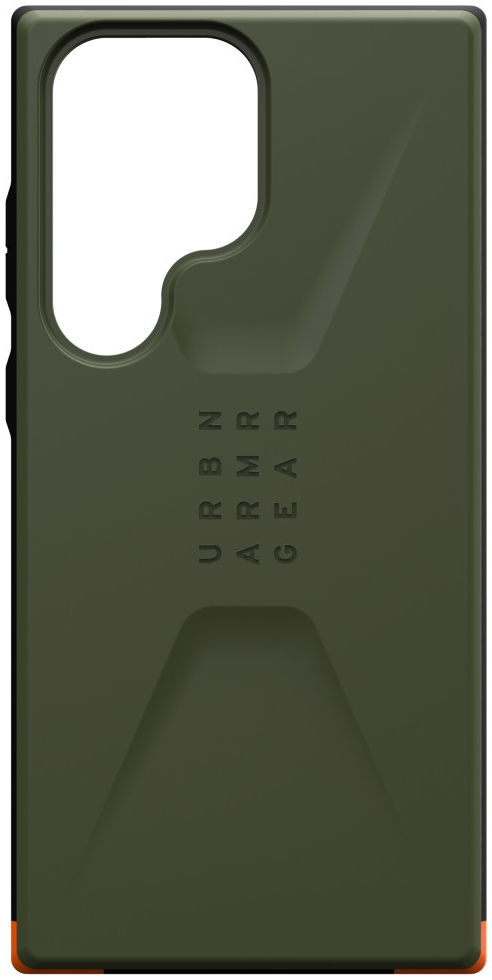 Urban Armor Gear Civilian Samsung Galaxy S23 Ultra Hoesje Olive afbeelding 14
