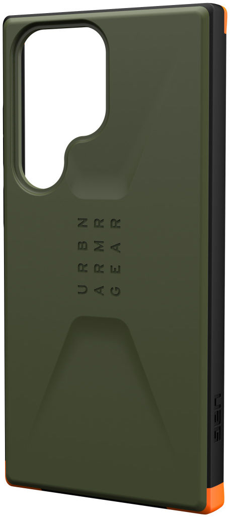Urban Armor Gear Civilian Samsung Galaxy S23 Ultra Hoesje Olive afbeelding 15