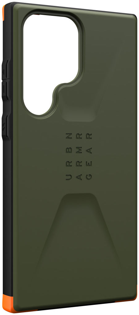 Urban Armor Gear Civilian Samsung Galaxy S23 Ultra Hoesje Olive afbeelding 16
