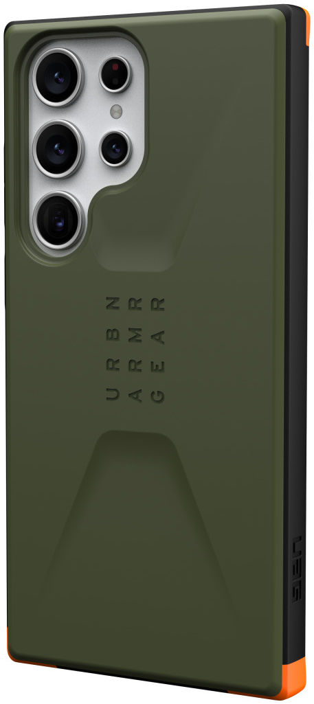 Urban Armor Gear Civilian Samsung Galaxy S23 Ultra Hoesje Olive afbeelding 2