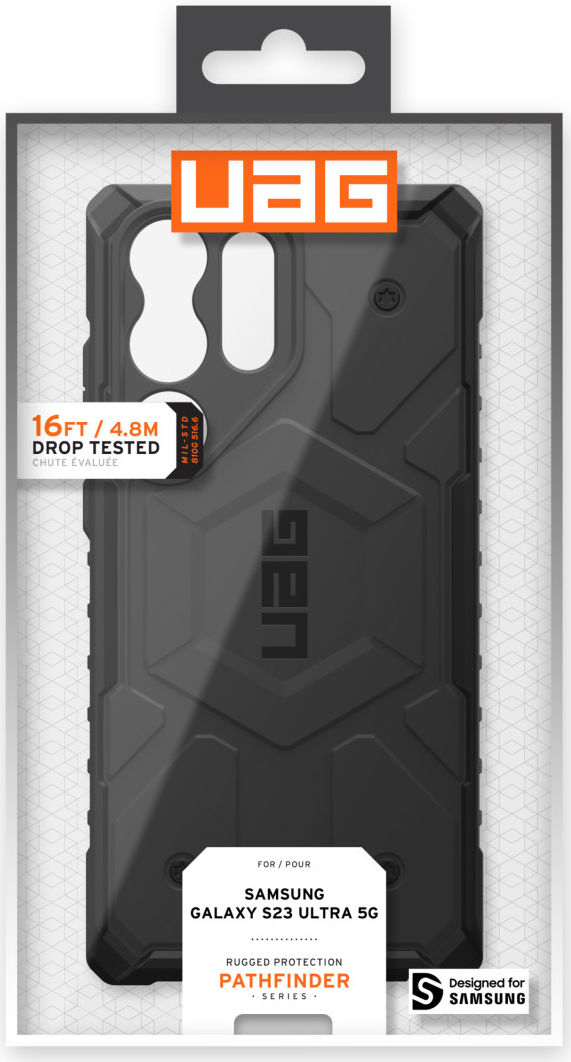 Urban Armor Gear Pathfinder Samsung Galaxy S23 Ultra Hoesje Zwart afbeelding 19