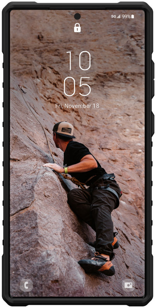 Urban Armor Gear Pathfinder Samsung Galaxy S23 Ultra Hoesje Zwart afbeelding 8