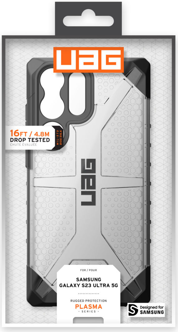 Urban Armor Gear Plasma Samsung Galaxy S23 Ultra Hoesje Ice afbeelding 18