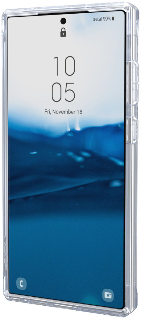 Urban Armor Gear Plyo Samsung Galaxy S23 Ultra Hoesje Back Cover Ice afbeelding 8