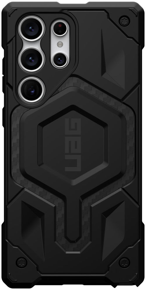 UAG Monarch Pro Samsung Galaxy S23 Ultra Hoesje MagSafe Carbon afbeelding 3