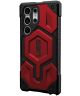 UAG Monarch Pro Samsung Galaxy S23 Ultra Hoesje MagSafe Crimson