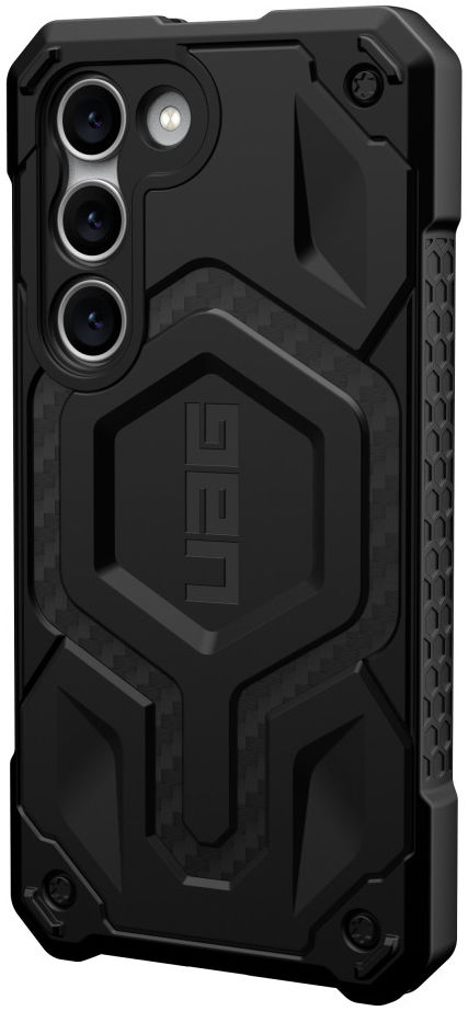 Urban Armor Gear Monarch Pro Samsung Galaxy S23 Hoesje MagSafe Carbon afbeelding 2