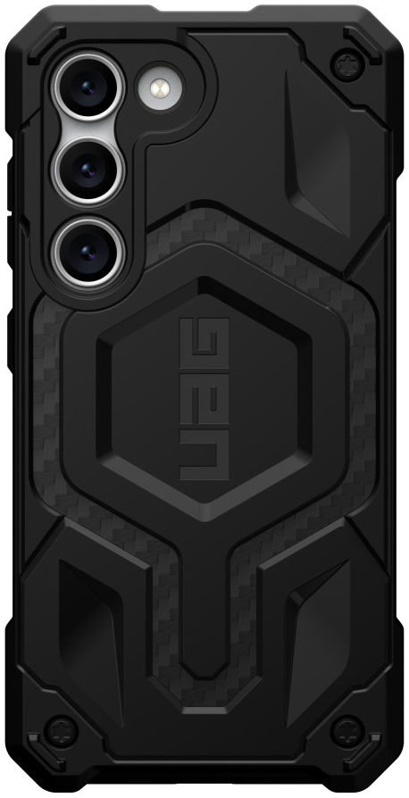 Urban Armor Gear Monarch Pro Samsung Galaxy S23 Hoesje MagSafe Carbon afbeelding 3