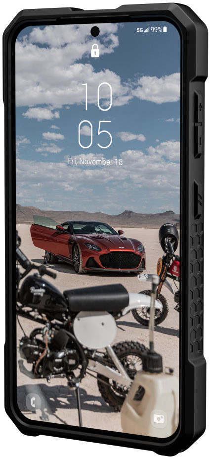 Urban Armor Gear Monarch Pro Samsung Galaxy S23 Hoesje MagSafe Carbon afbeelding 6
