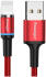 Essager 3A 180° Draaibare Magnetische USB naar Lightning Kabel 1M Rood afbeelding 1