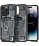 Spigen Ultra Hybrid Zero One iPhone 14 Pro Max Hoesje MagSafe Grijs