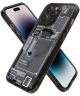 Spigen Ultra Hybrid Zero One iPhone 14 Pro Max Hoesje MagSafe Grijs