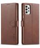 LC.IMEEKE Samsung Galaxy A23 Hoesje Portemonnee Book Case Bruin