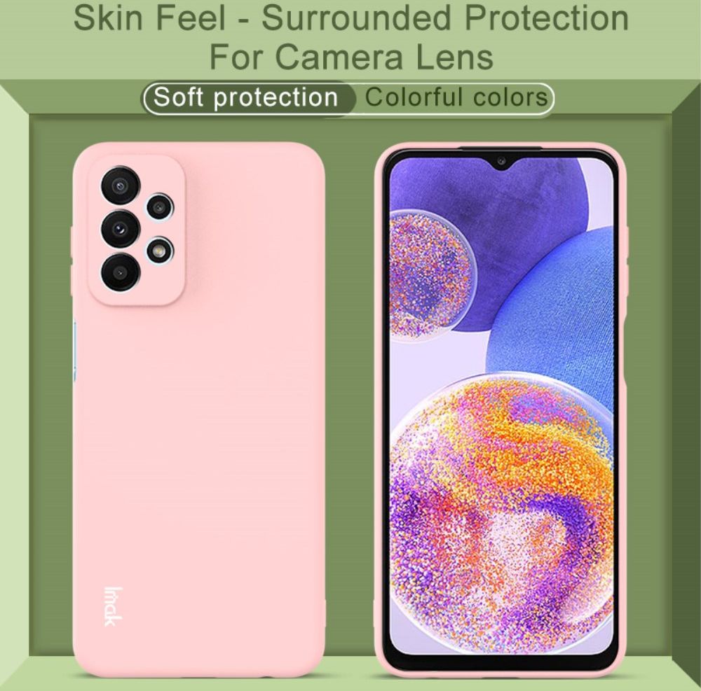 IMAK UC-2 Series Samsung Galaxy A23 Hoesje Dun TPU Roze afbeelding 4