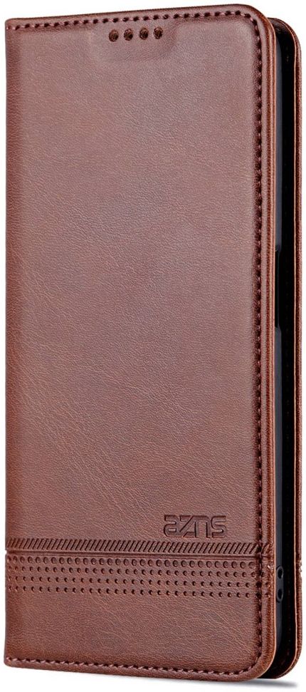 AZNS Oppo A57/A57s/A77 Hoesje Wallet Book Case Kunstleer Bruin afbeelding 2