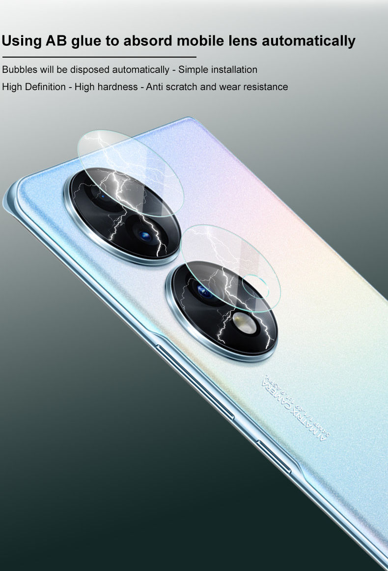 Imak Honor 70 Camera Lens Protector Tempered Glass afbeelding 3