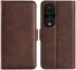 Honor 70 Hoesje Wallet Book Case Kunstleer Bruin afbeelding 10