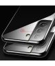 Samsung Galaxy S22 Ultra Hoesje Back Cover Transparant Zwart