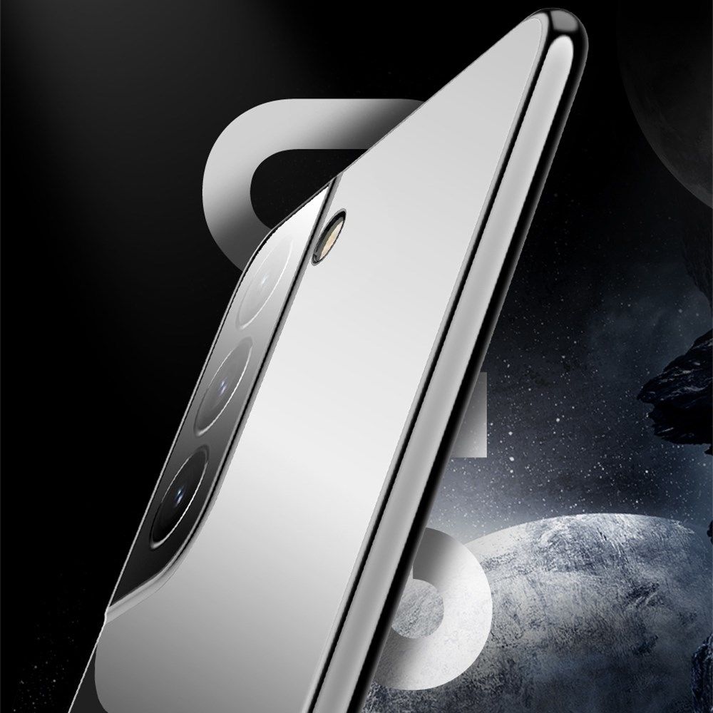 Samsung Galaxy S22 Ultra Hoesje Back Cover Transparant Zwart afbeelding 4
