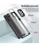 Samsung Galaxy A23 Hoesje Schokbestendig Back Cover Transparant/Zwart