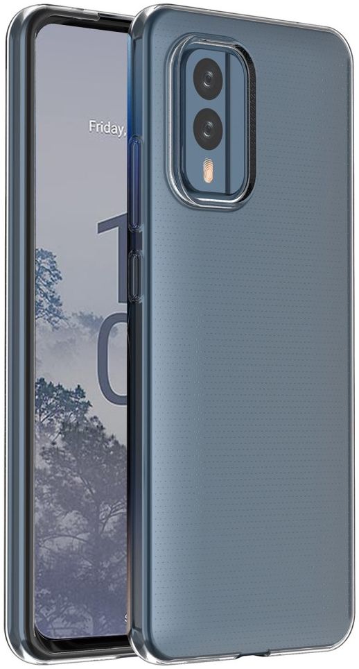 Nokia X30 Hoesje Dun TPU Back Cover Transparant afbeelding 2